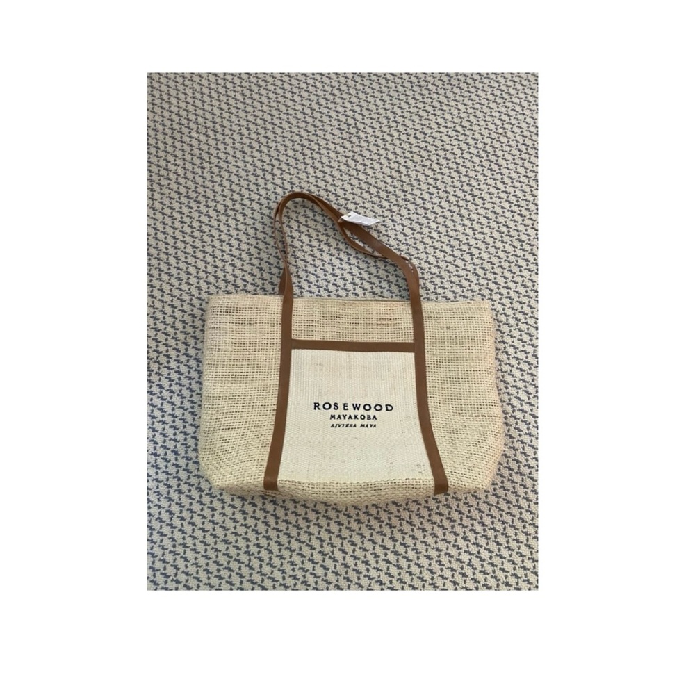 NEW Rosewood Mayakoba Artisanal Tote Bag